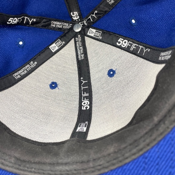 NEW ERA Kansas Jayhawks Fitted Size 7 3/8 - Picture 13 of 13